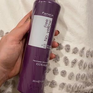 Brand new 100% vegan hair care. Fanola no yellow purple shampoo.